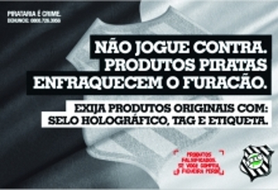 Não jogue contra o Figueirense: Participe da campanha contra pirataria